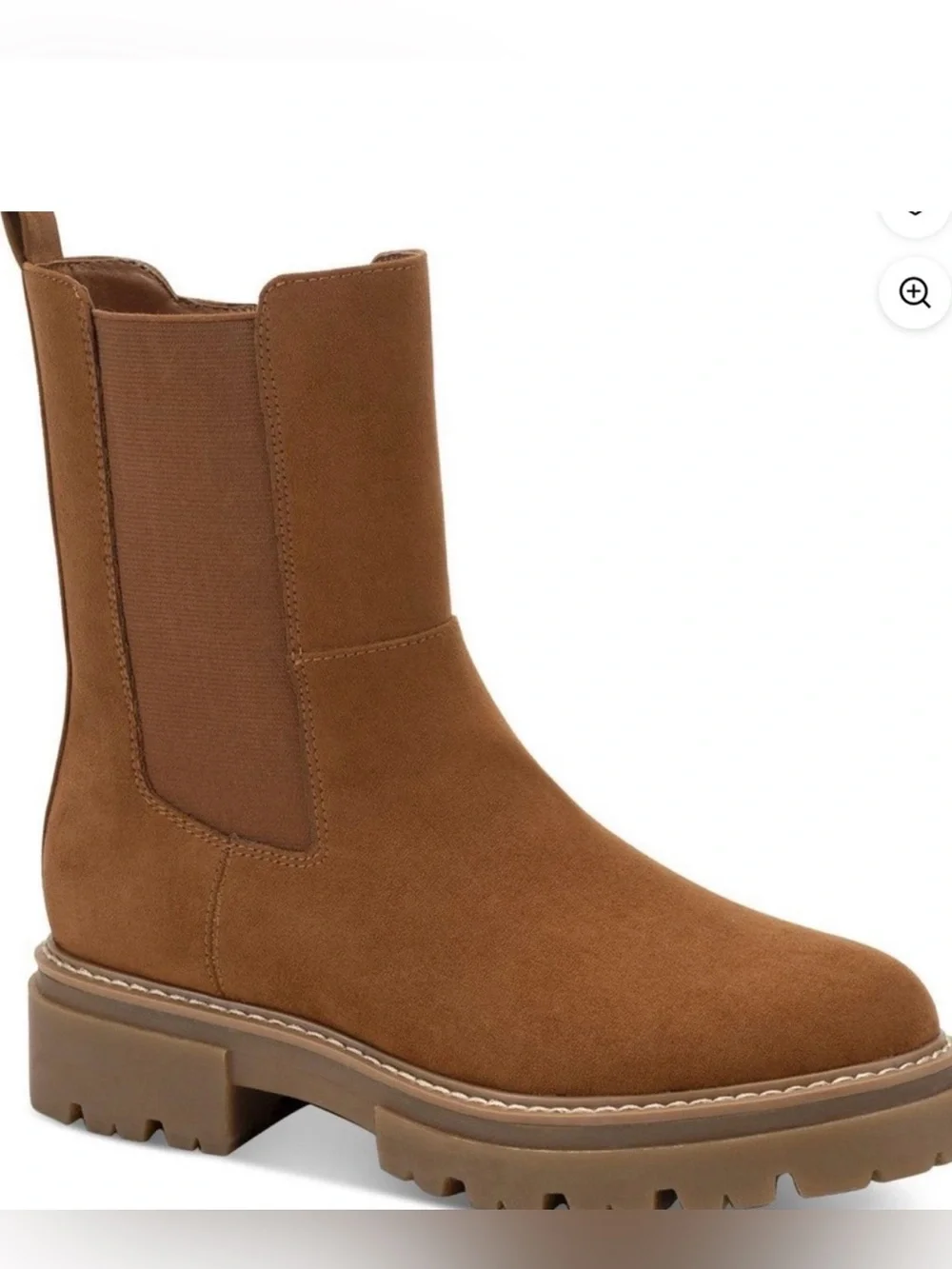 New Sun + Stone Brown Suede‎ Chelsea Boots – Size 5.5